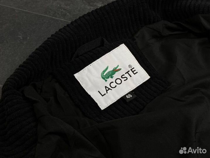 Бомбер вельветовый Lacoste