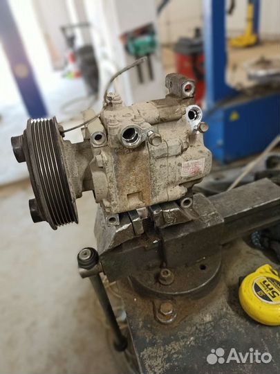 Компрессор кондиционера mazda 3 bk 1 6
