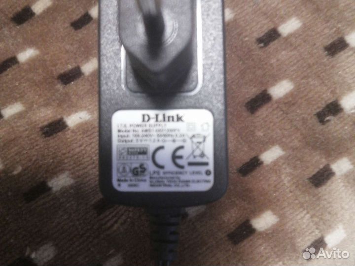 Блок питания для WiFi роутера D-link