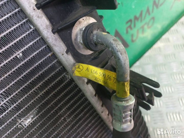 Радиатор двигателя (двс) Mercedes M Ml Gle-Class