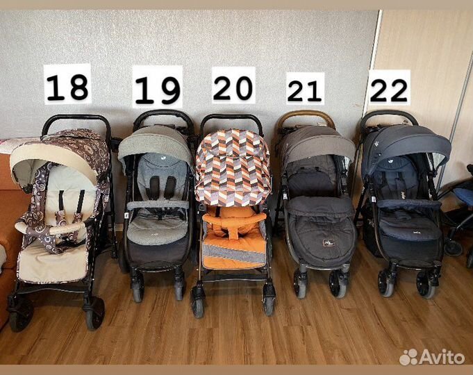 Прогулочные коляски новые и б/у
