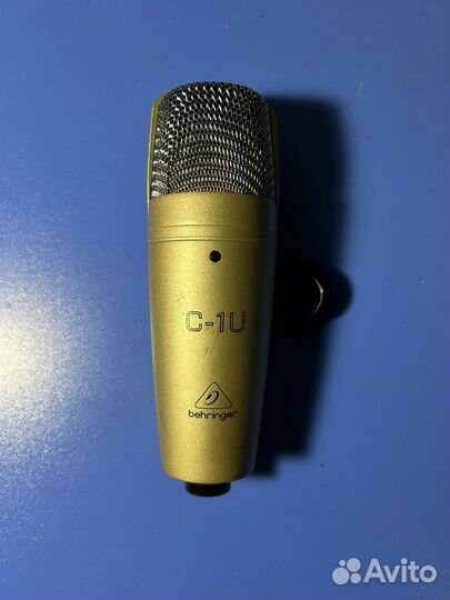 Behringer c-1u + Кронштейн + поп-фильтр