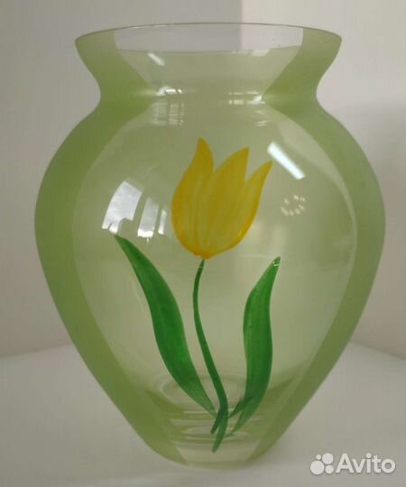 Ваза для цветов богемия 18 см