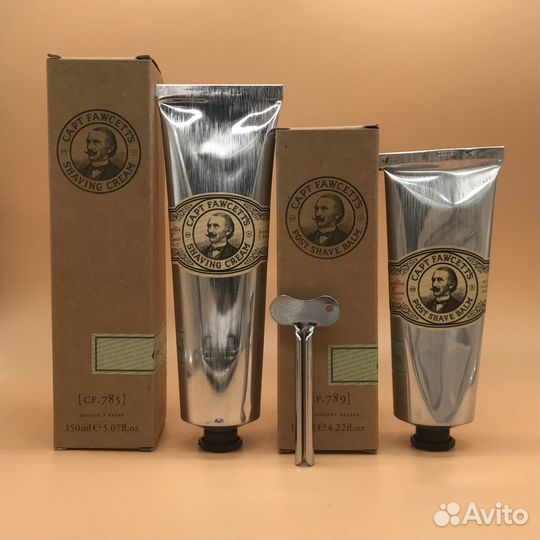 Набор бальзам и крем для бритья Captain Fawcett