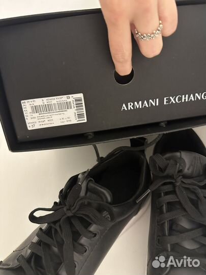 Кеда кроссовки Armani Exchange