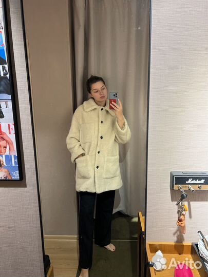 Дубленка женская zara