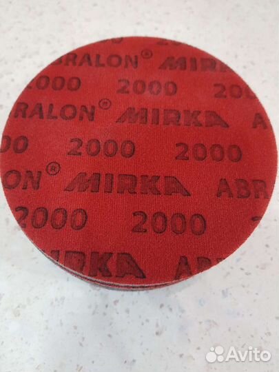 Шлифовальный круг Abralon (150мм;Р2000;11шт) Mirka