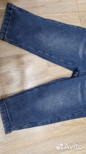 Джинсовый комбинезон для девочки 92