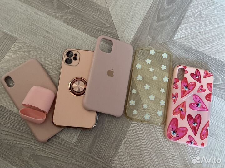 Чехлы на 11 и XR айфон и airpods