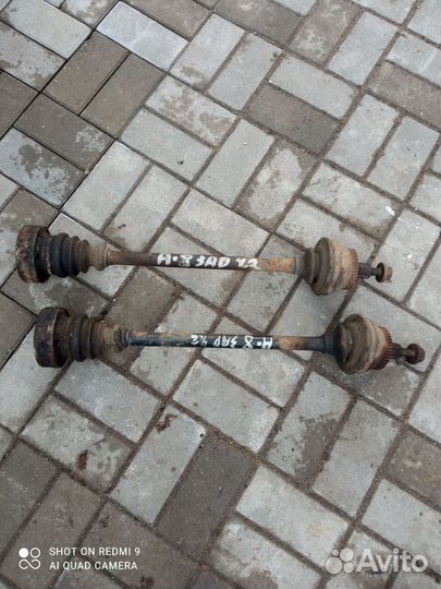 Полуоси шруза заднии от Ауди а-8 д-2 4.2