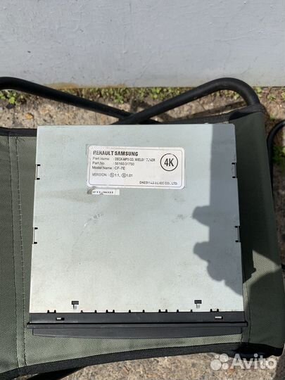 Штатная магнитола Nissan Almera Classic