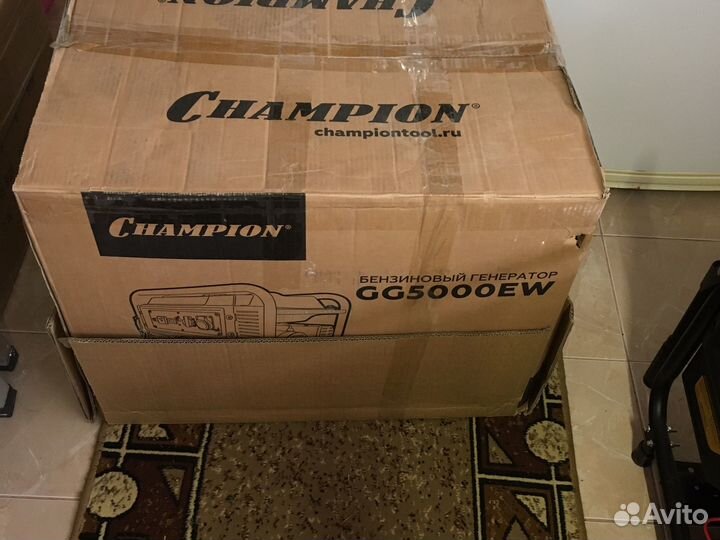 Бензиновый генератор Champion GG5000EW