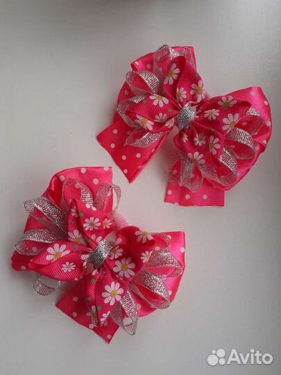 Бантики, резиночки, ленточки, косички