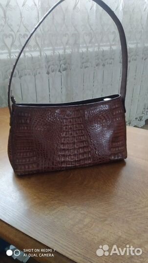 Сумочка женская из кожи крокодила
