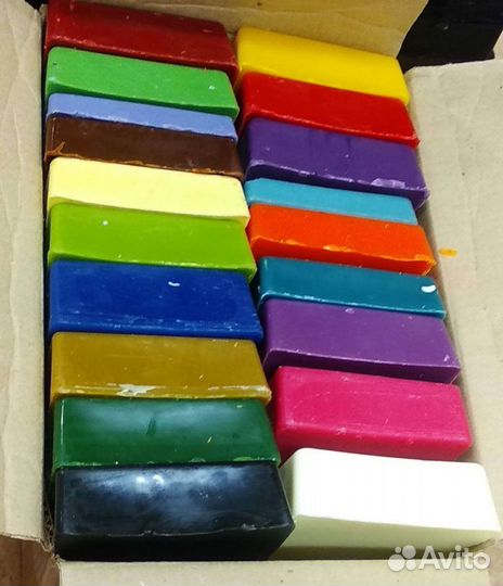 Цветной воск