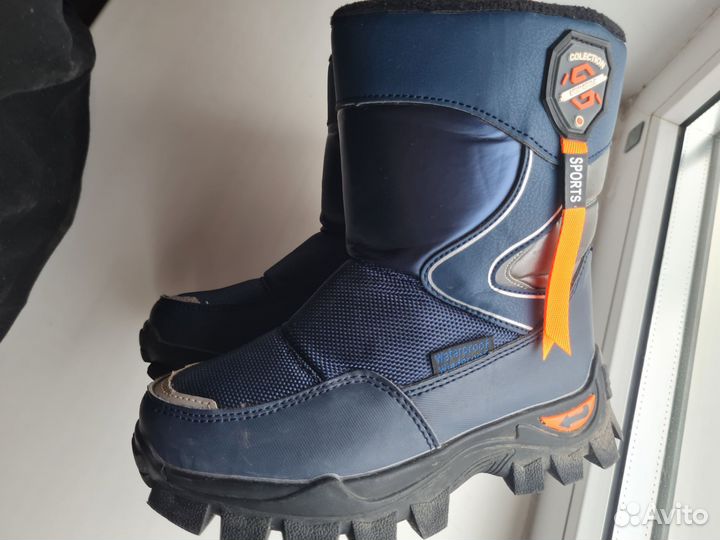 Сапоги зимние на мальчика 29 размер