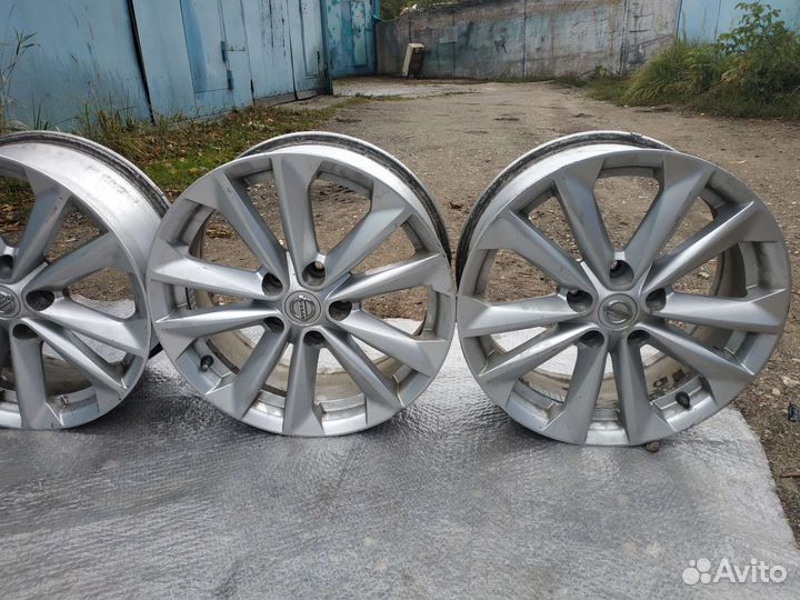 Диски литые R17 Nissan Qashqai J11