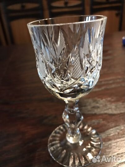 Хрустальные фужеры гдр