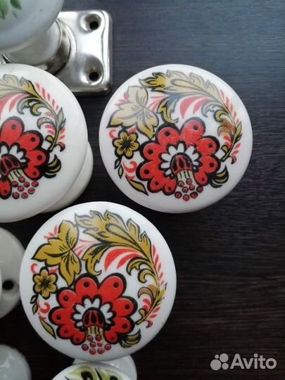 Винтажные фарфоровые дверные ручки СССР