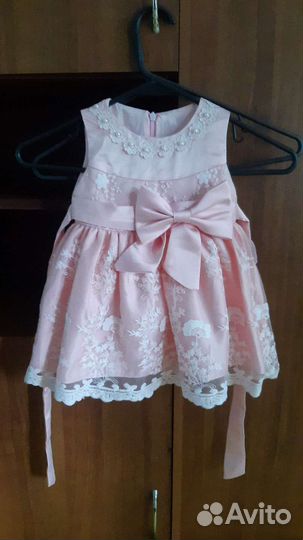 Платье для девочки 86