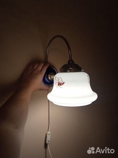 Светильник настенный бу