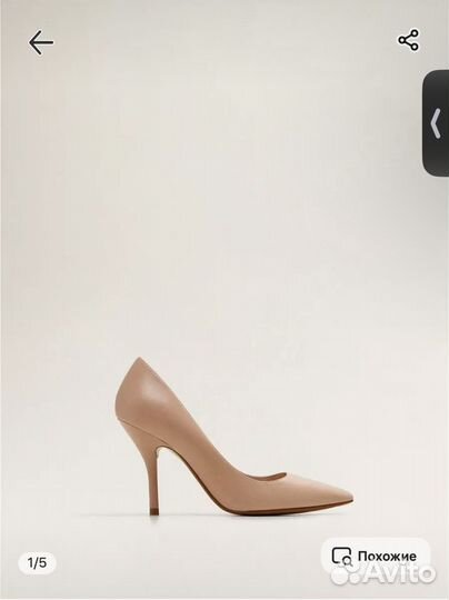 Туфли женские 36 размер натуральная кожа