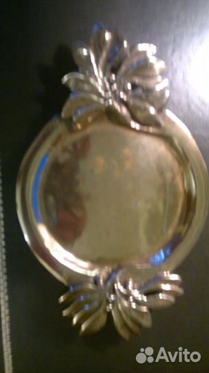 Пепельница. Ручной работы. Старая. Маки