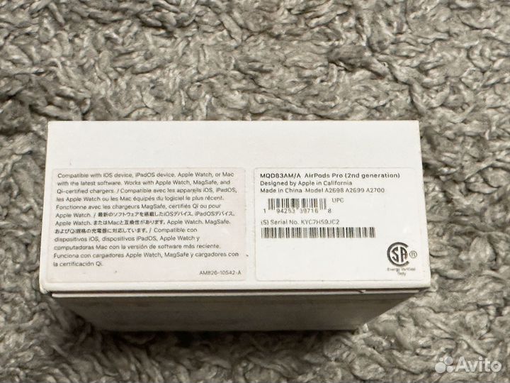 Airpods Pro 2 type c оригинал