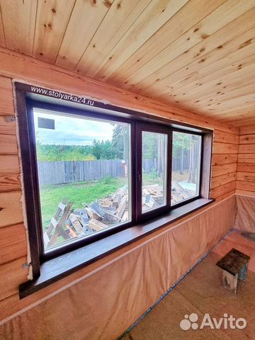 Деревянные окна со стеклопакетом / Окна из дерева