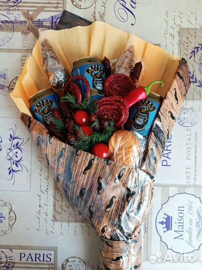 Съедобные букеты для мужчин