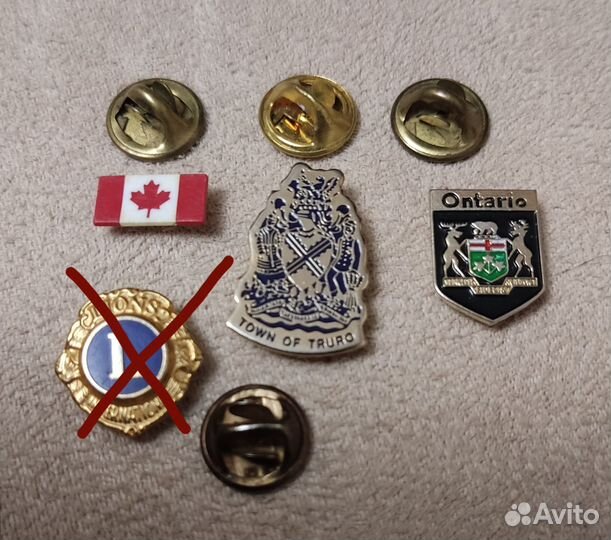Значок на лацкан Канада