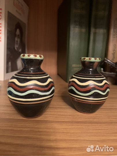 Вазочки миниатюрные керамические - винтаж СССР