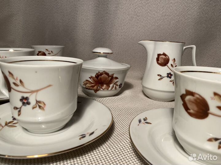 Кофейный сервиз Jlmenau be немецкая посуда