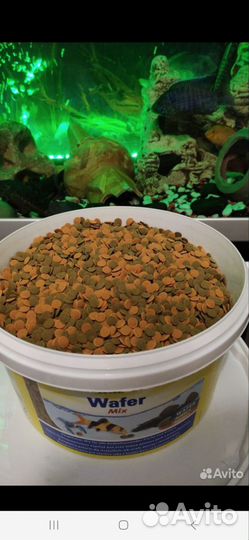 Корм для рыбок TetraMin Flakes,Wafer mix