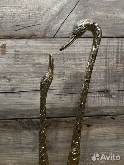 Влюбленные лебеди статуэтки пара