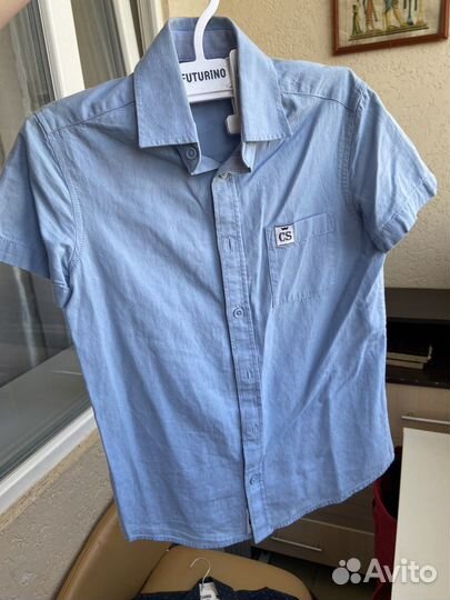 Рубашка на мальчика 128