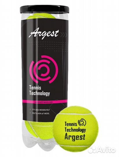 Теннисные мячи Tennis Technology Argest (72 мяча)