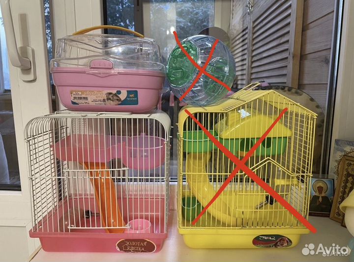 Клетка для грызунов + переноска