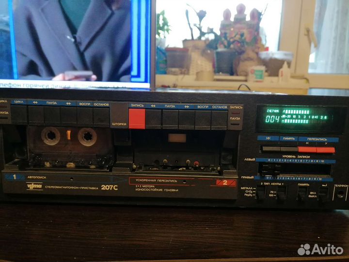 Дека кассетная вильма 207