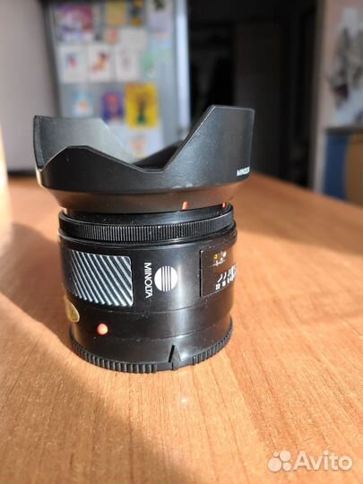 Объектив Minolta 24 f2,8