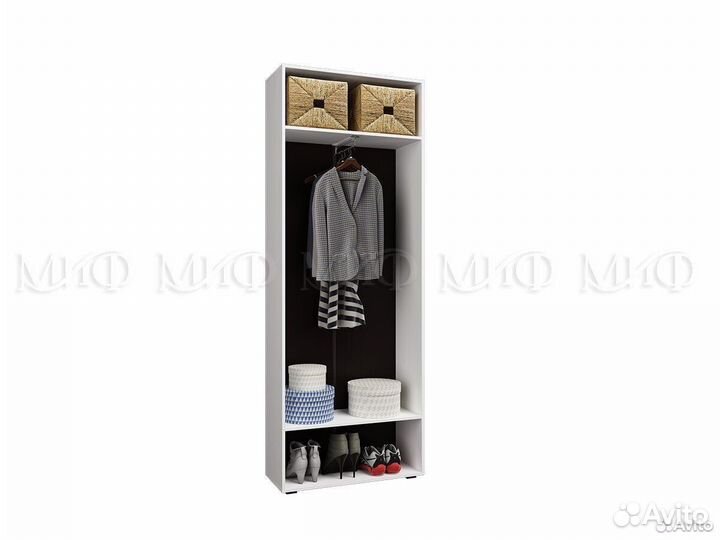 Шкаф 2-дверный Нэнси New белый