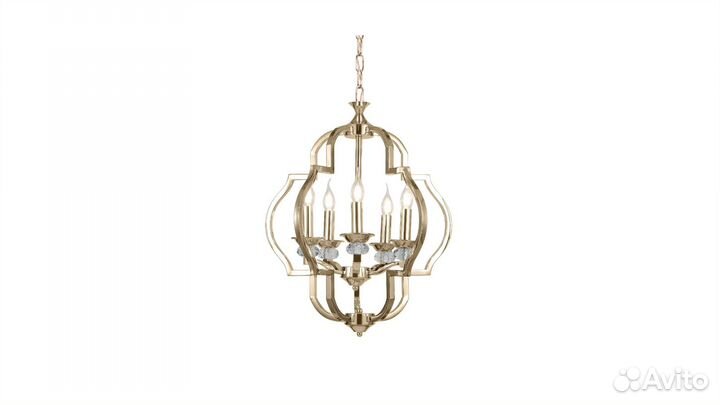 Lumina Deco LDP 17078-5 GD cesaro подвесная люстра