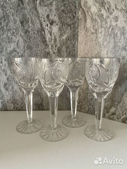 Хрустальные фужеры