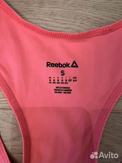 Reebok майка длинная р.S