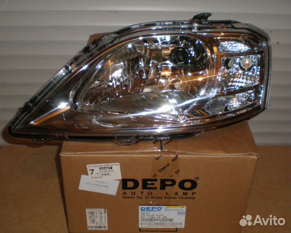 Фара передняя Logan/Largus