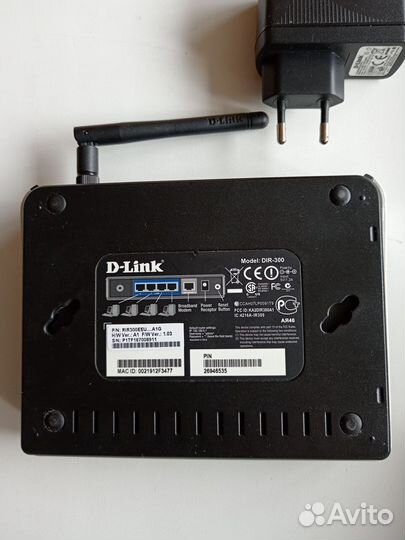 Wi-Fi роутер D-Link DIR-300