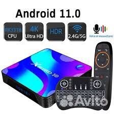 Смарт тв приставка X88PRO10 (4-32) с аэропультом
