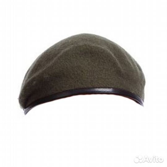 9605 Берет, фетр, оливковый