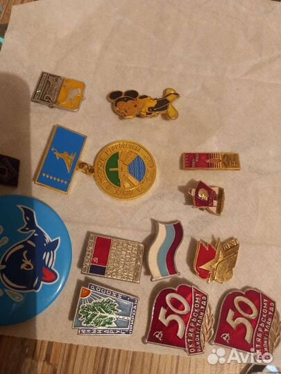 Значки разные