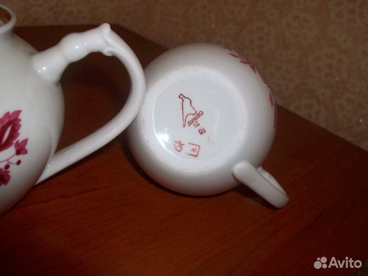 Чайный сервиз Дулёво СССР Винтаж от